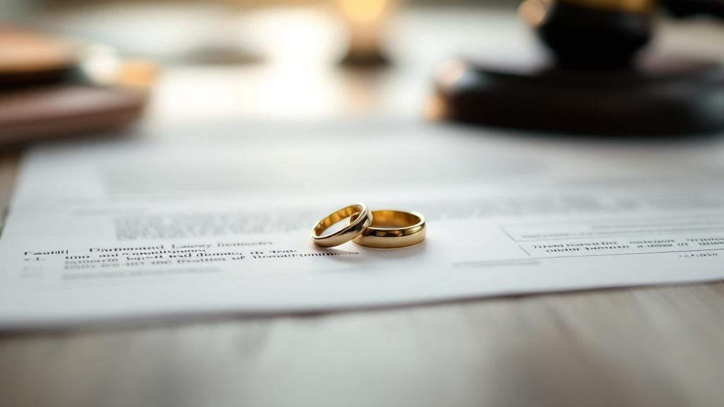 Illustration droit de la famille - divorce par consentement mutuel